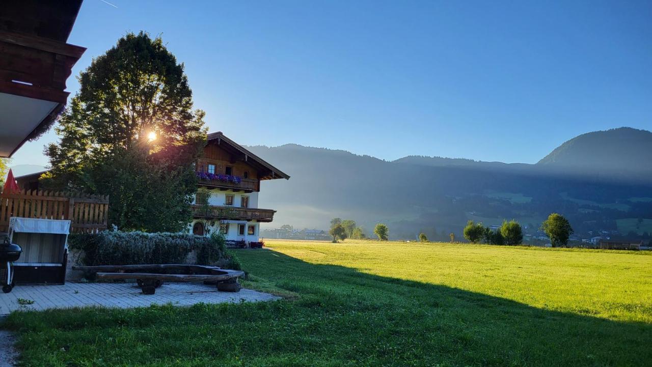 Appartements Binderhof Kirchdorf in Tirol Buitenkant foto